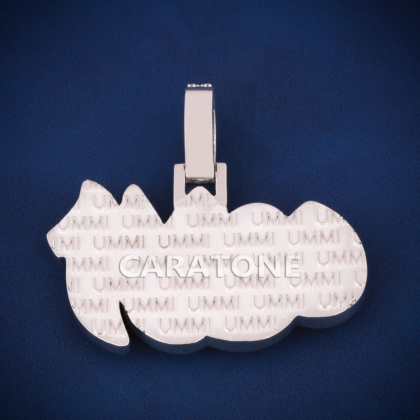 Custom arabic hip hop diamond 14kt lab pendant d vvs