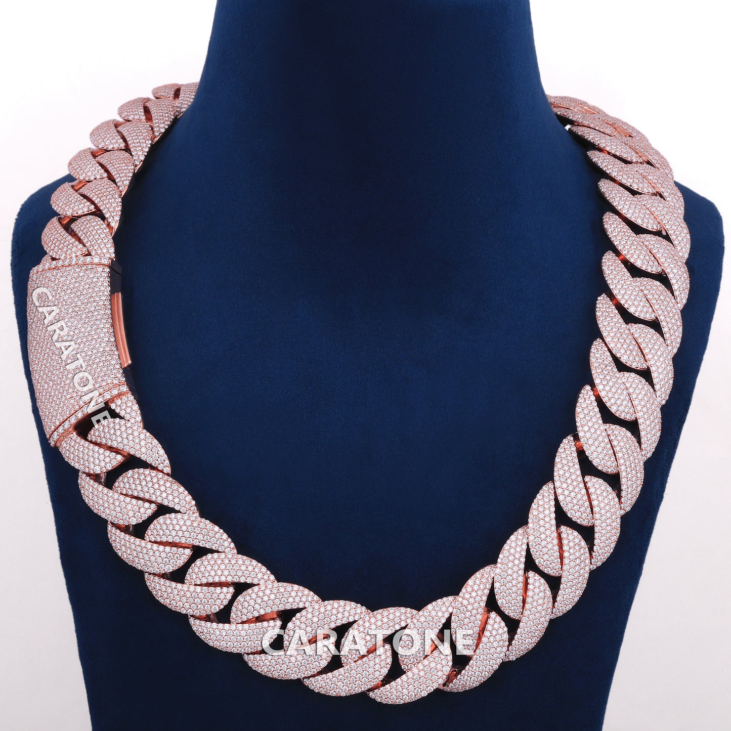 Custom 24 inch 22 mm hip hop cuban chain for men