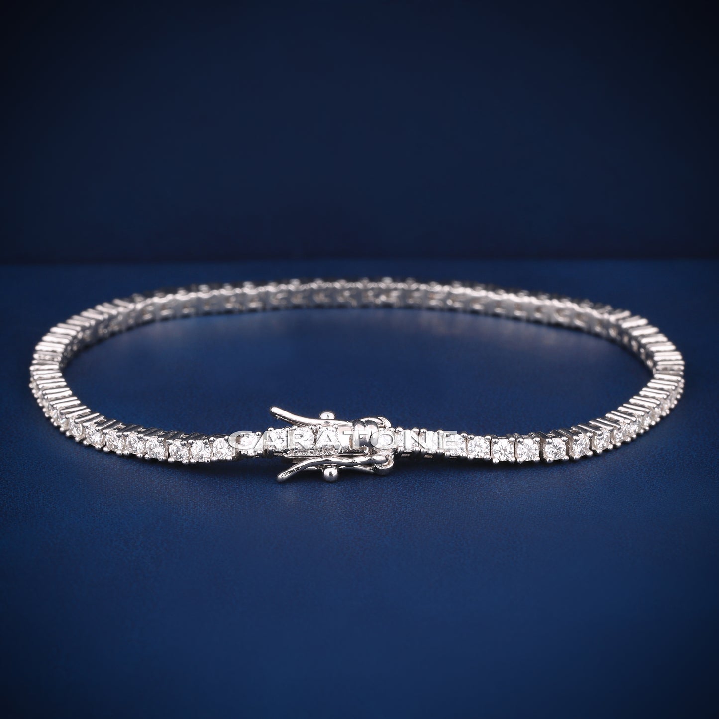 7 inch 3 mm elegant womens tennis bracelet for VVS
