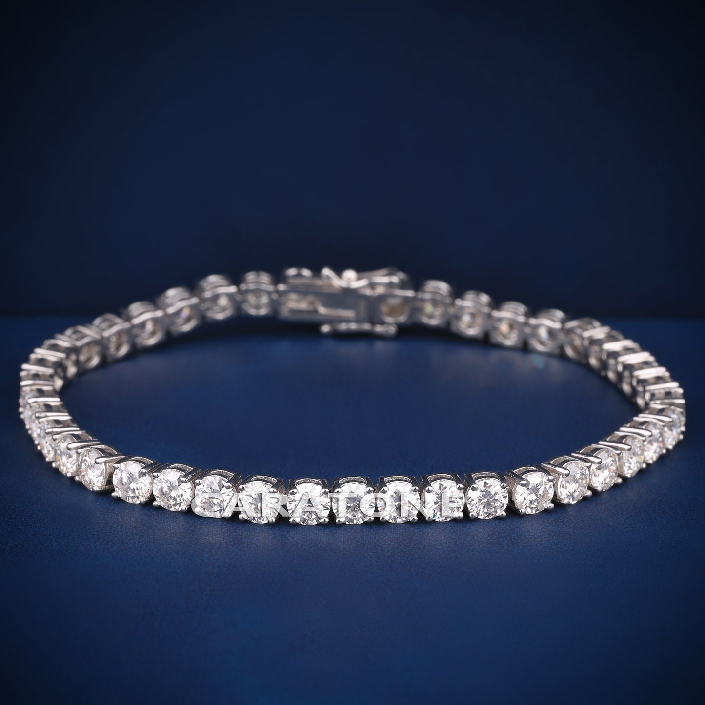 7.5 inch 4 mm VVS diamond tennis bracelet