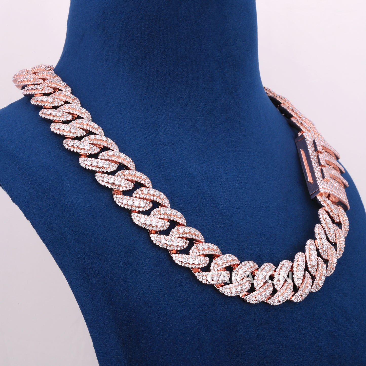 20 Inch 20 MM Custom Hip Hop Cuban Chains For Men