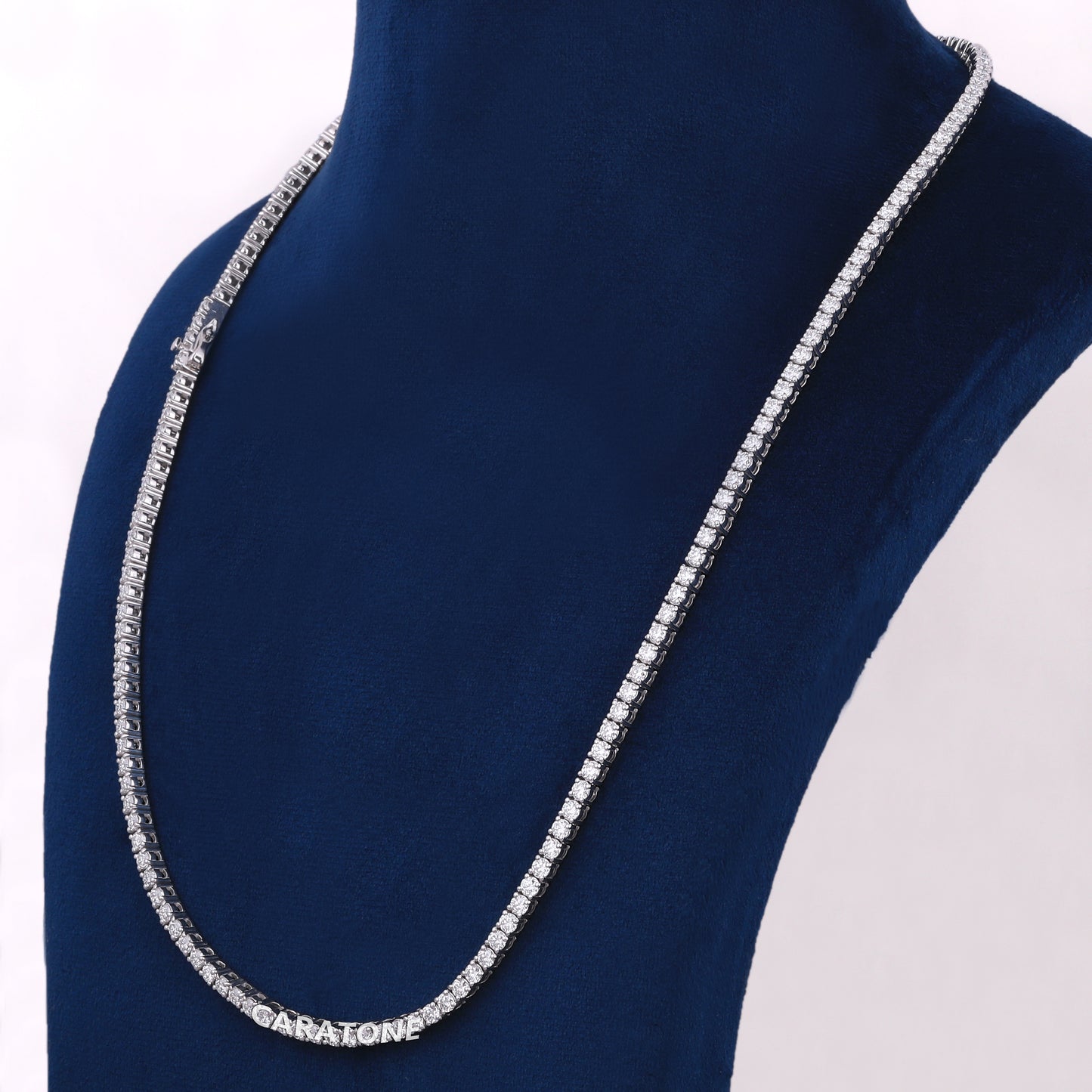 22 inch 3.50 mm hip hop tennis diamond chain