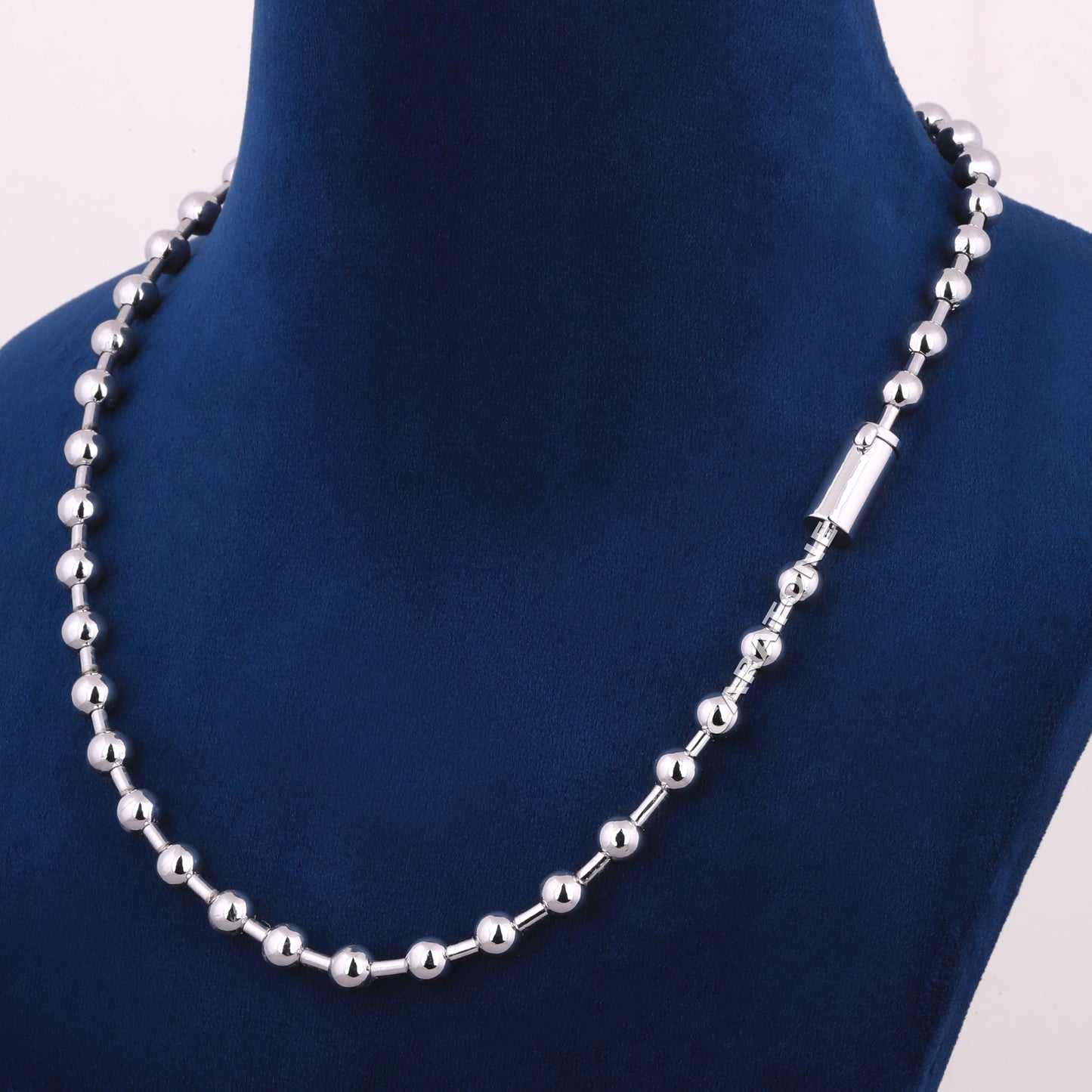 18 inch 6 mm customized tennis ball chain necklace
