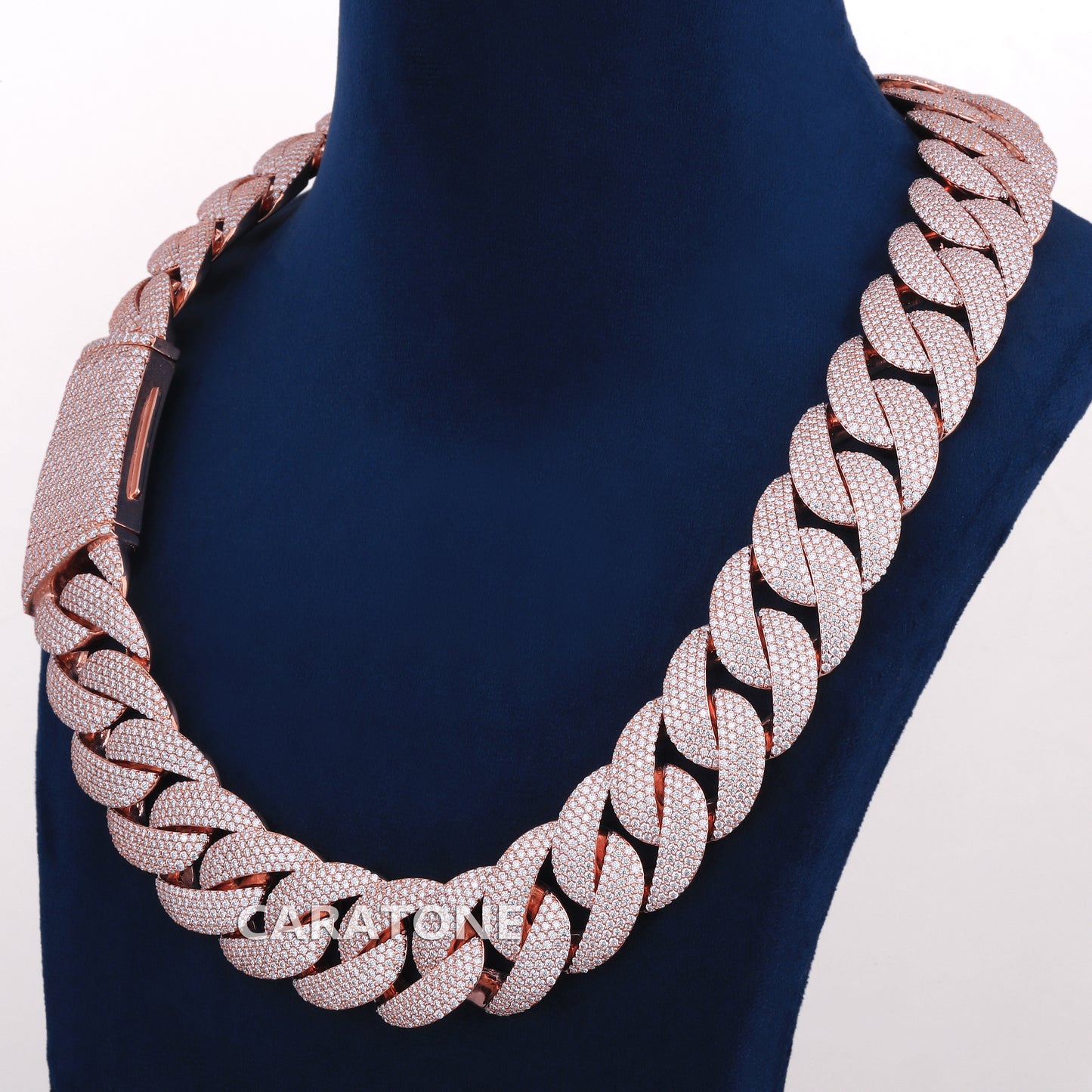 Custom 24 inch 22 mm hip hop cuban chain for men