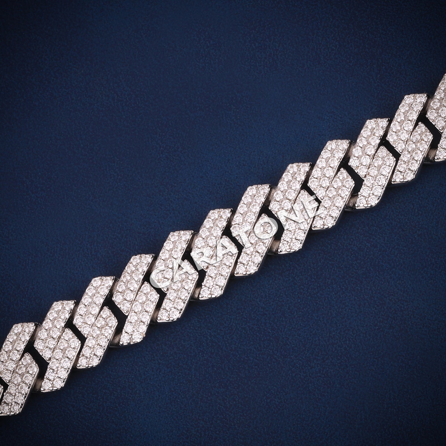 8 inch 10 mm hip hop box cuban diamond bracelet