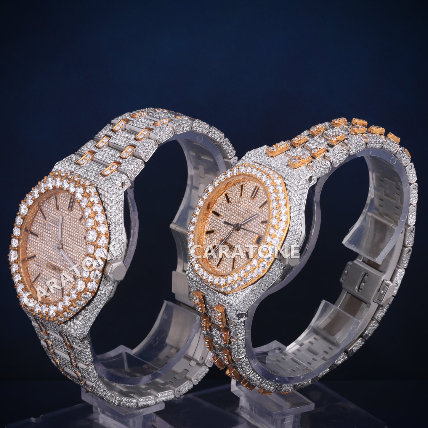 Couple branded watch for men women 41-36 mm dial