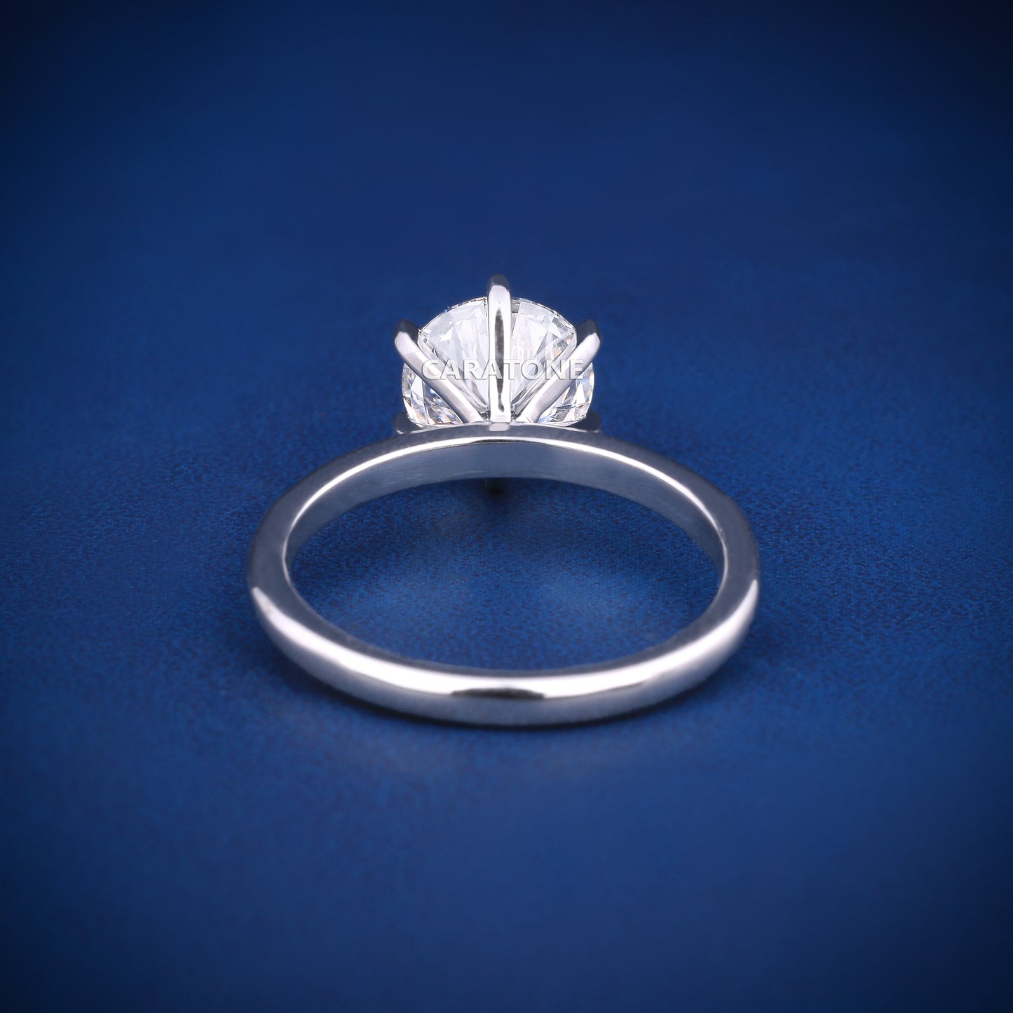 Proposal wedding 1.60CT round vvs diamond ring