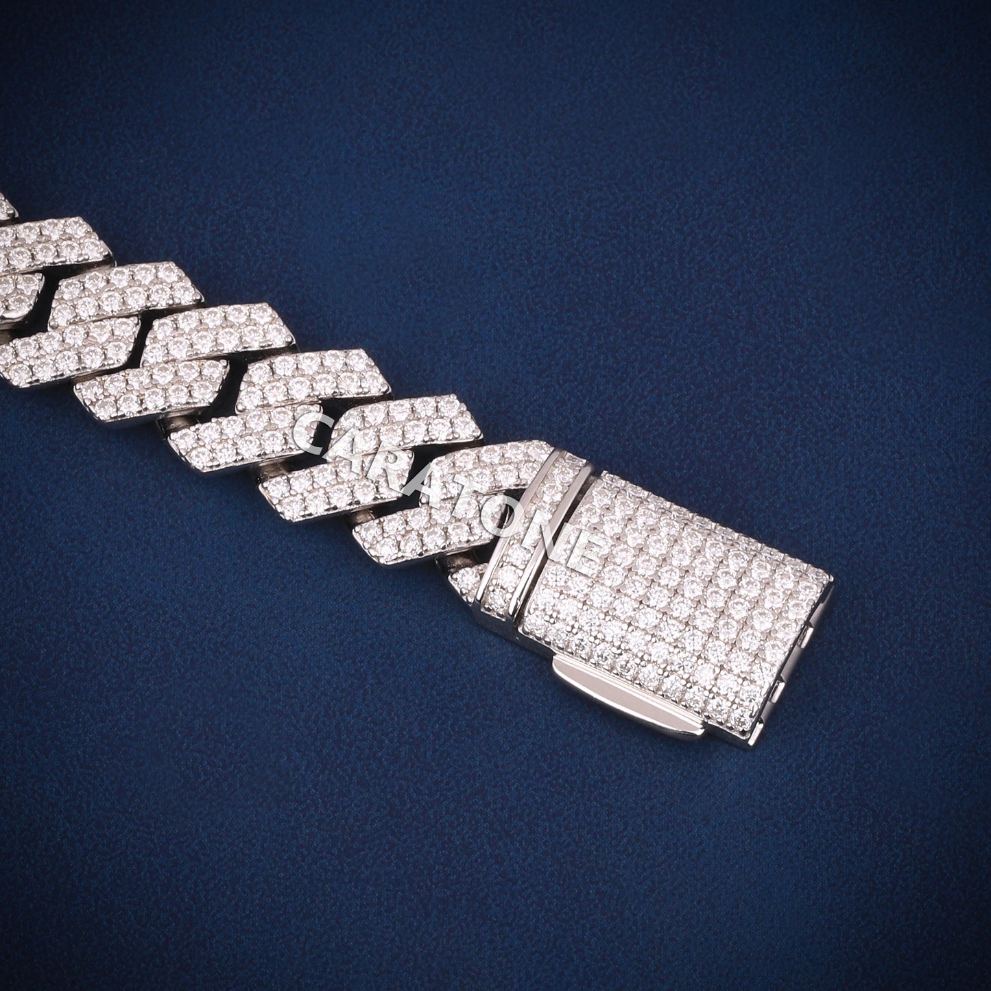 8 inch 10 mm hip hop box cuban diamond bracelet