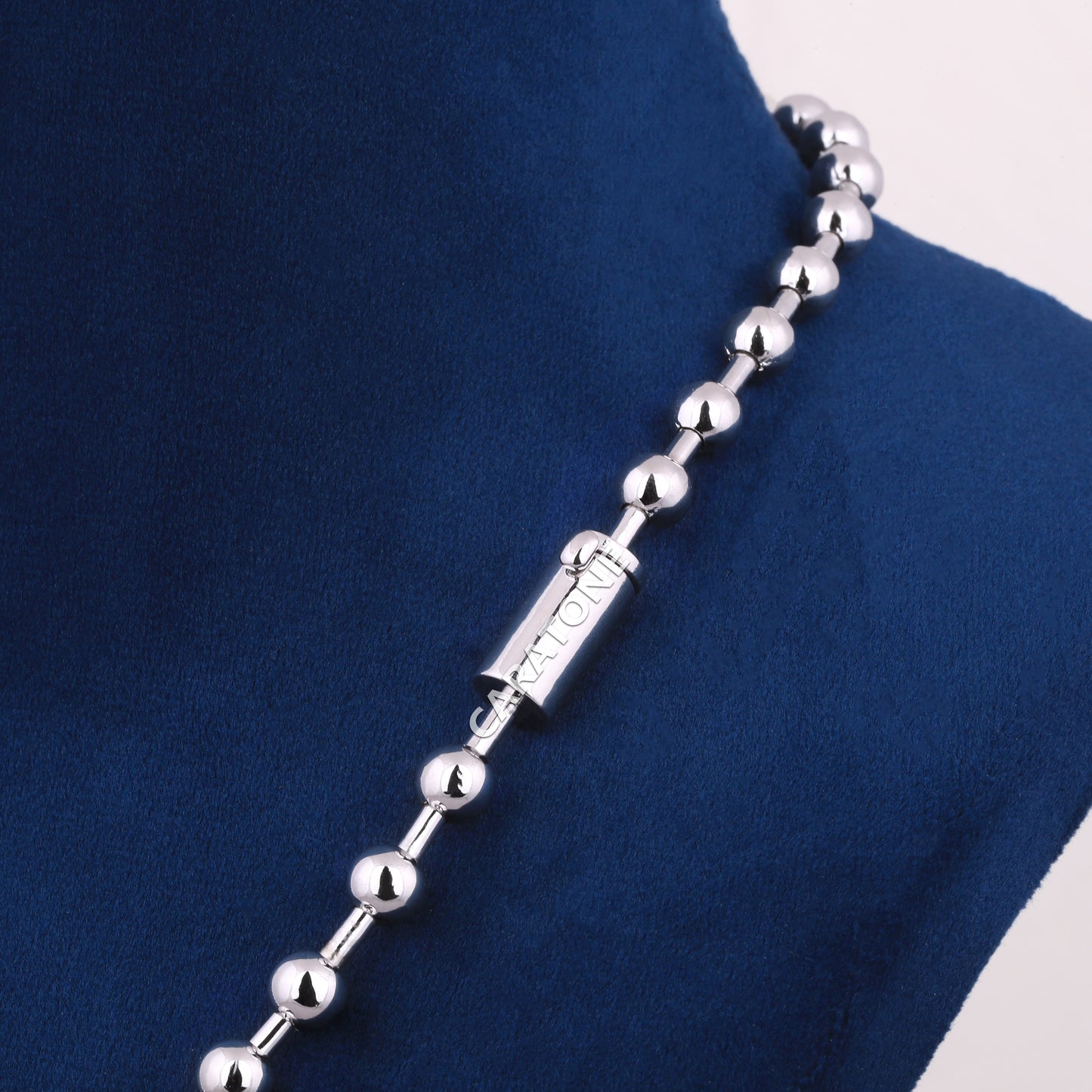 18 inch 6 mm customized tennis ball chain necklace