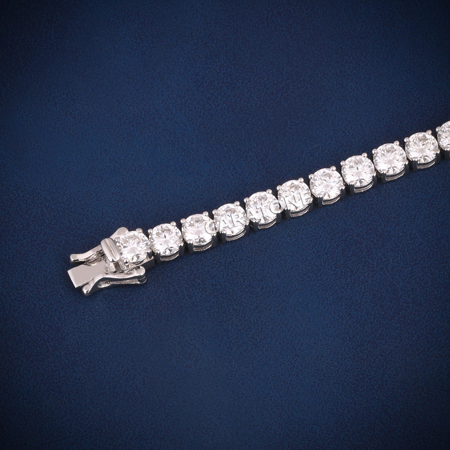 7.5 inch 4 mm VVS diamond tennis bracelet