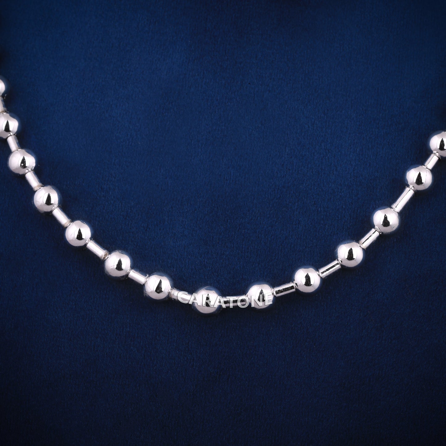 18 inch 6 mm customized tennis ball chain necklace