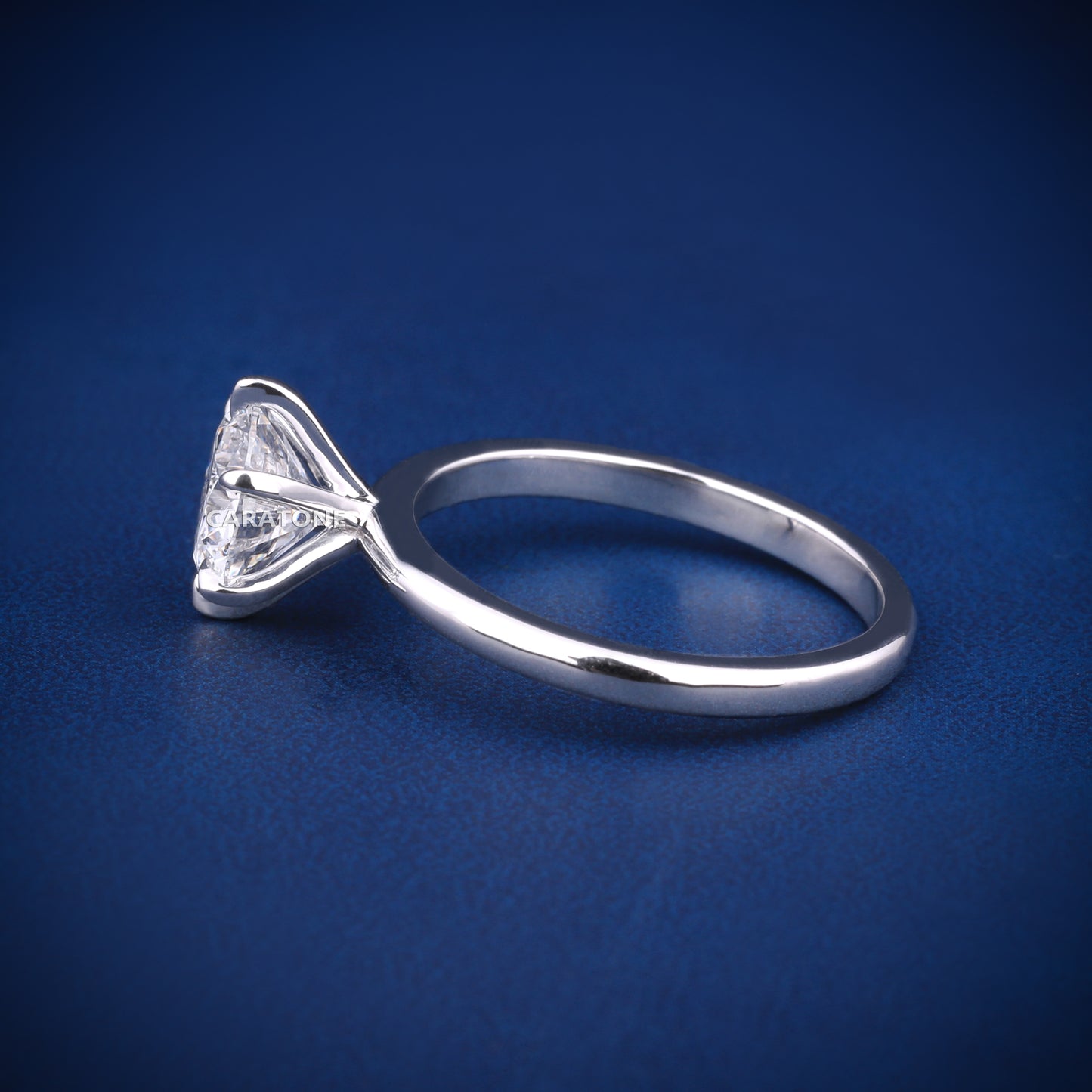 Proposal wedding 1.60CT round vvs diamond ring