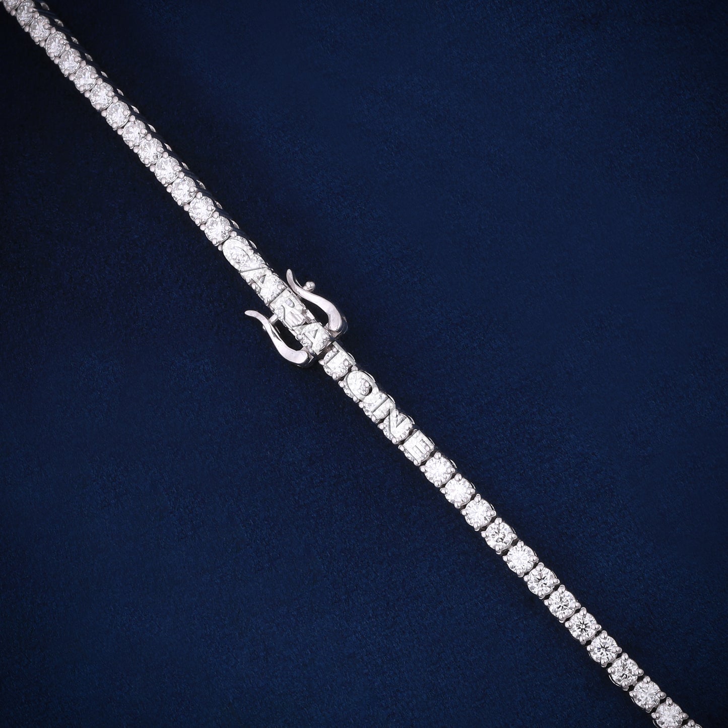 22 inch 3.50 mm hip hop tennis diamond chain