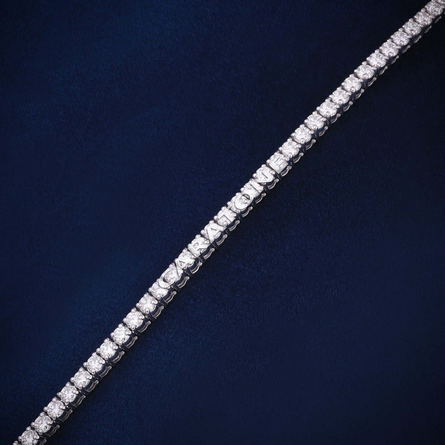 22 inch 3.50 mm hip hop tennis diamond chain