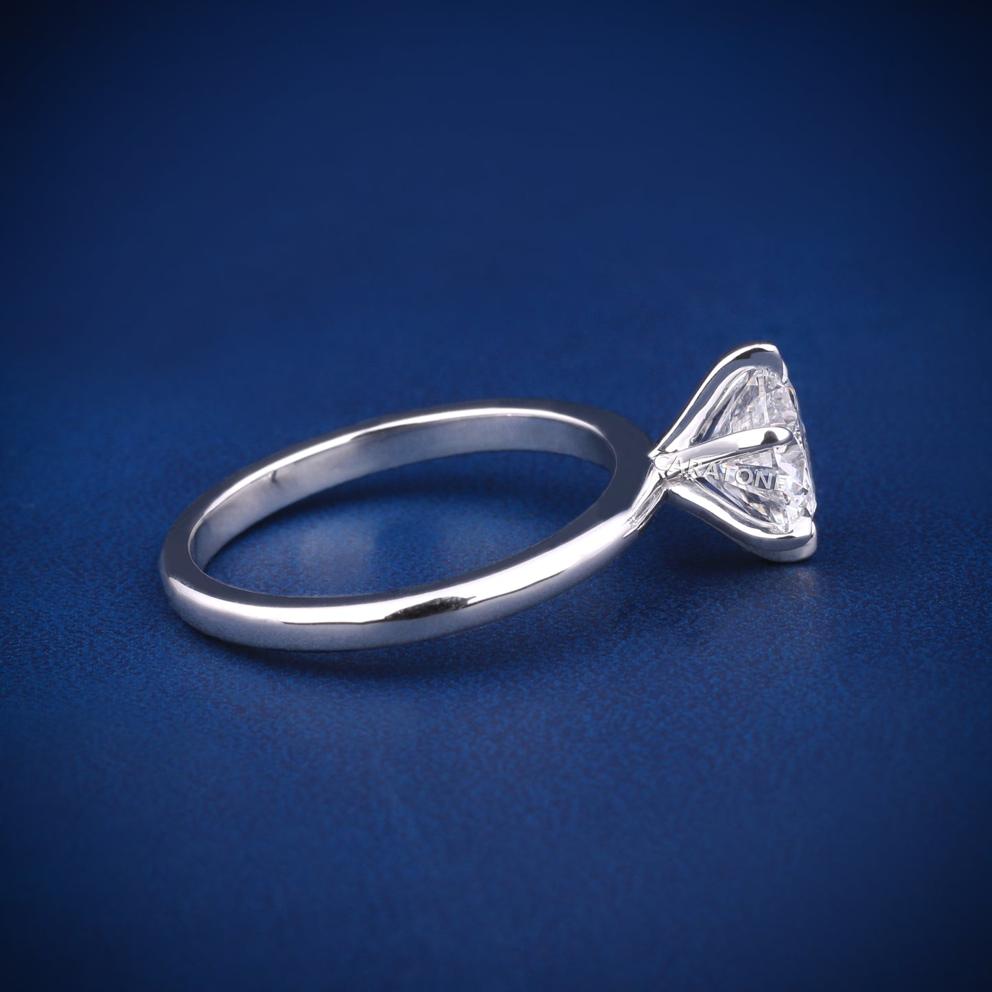 Proposal wedding 1.60CT round vvs diamond ring