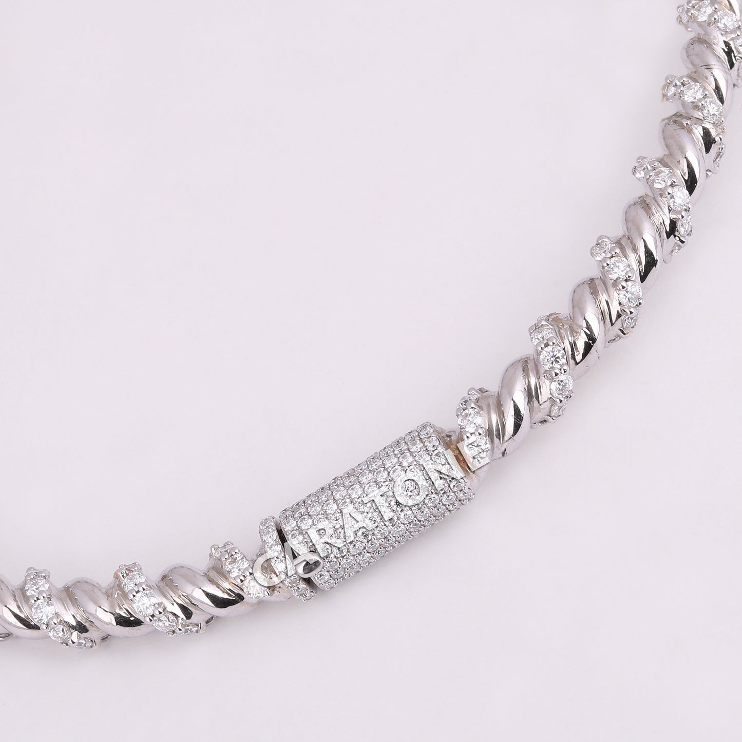 20 inch custom made long nails styled necklace