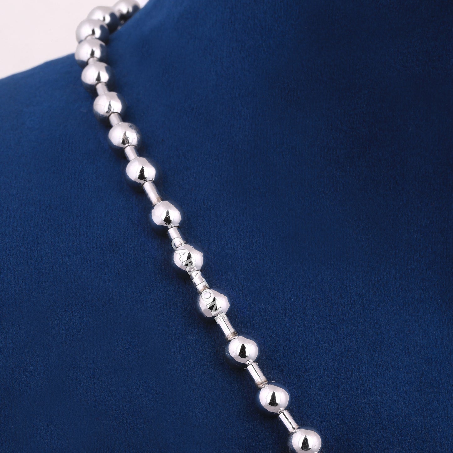 18 inch 6 mm customized tennis ball chain necklace