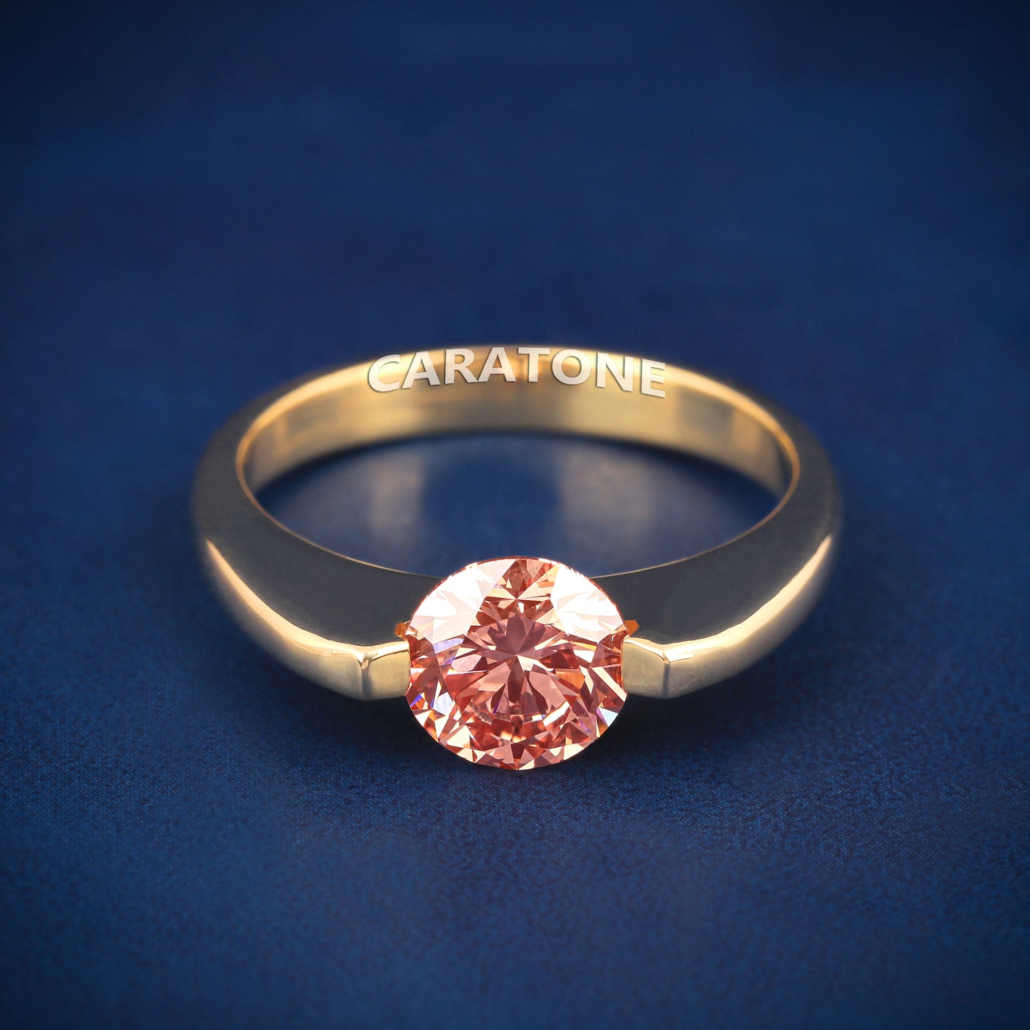 Pinky Diamond Solitaire Ring Diamond Tester Passed