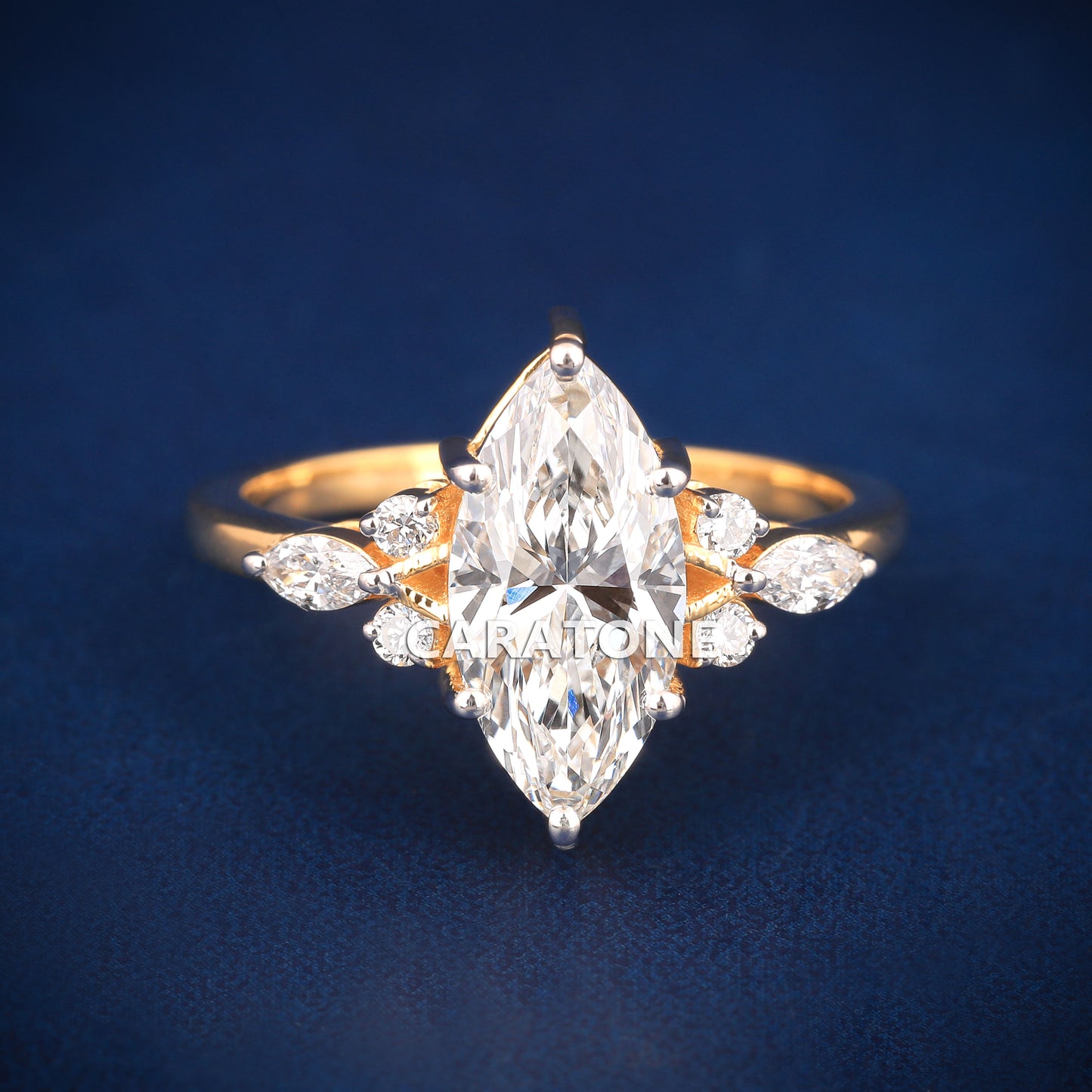 2ct diamond proposal best quality marquise cut diamond ring