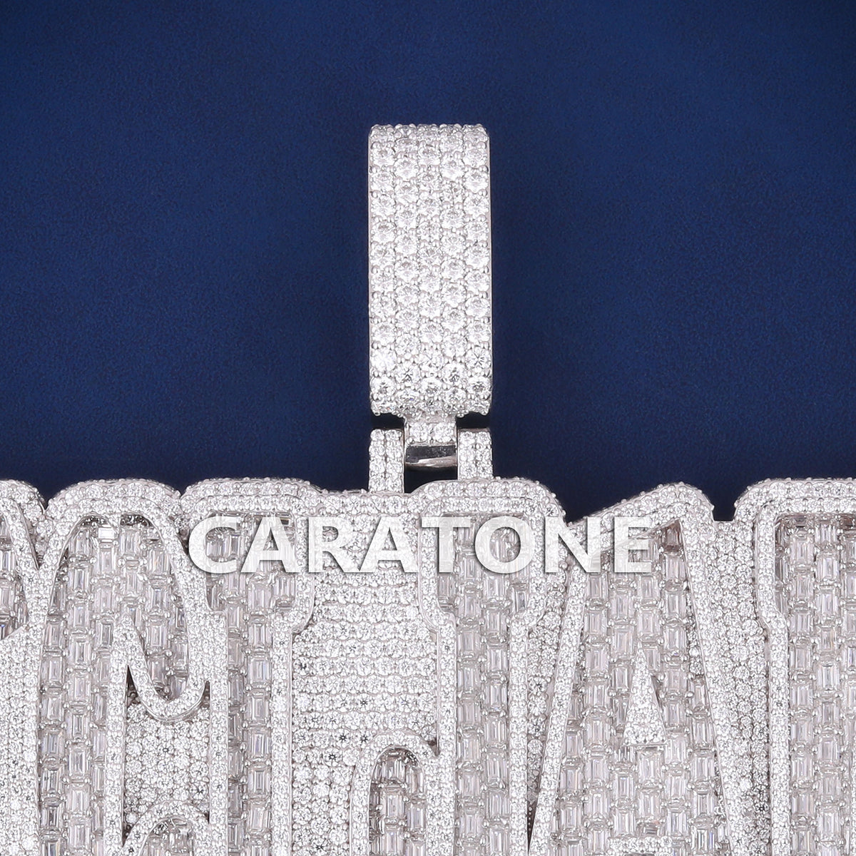 Custom Iced Out Special Talents Hip Hop Pendant with Lab Grown Diamonds