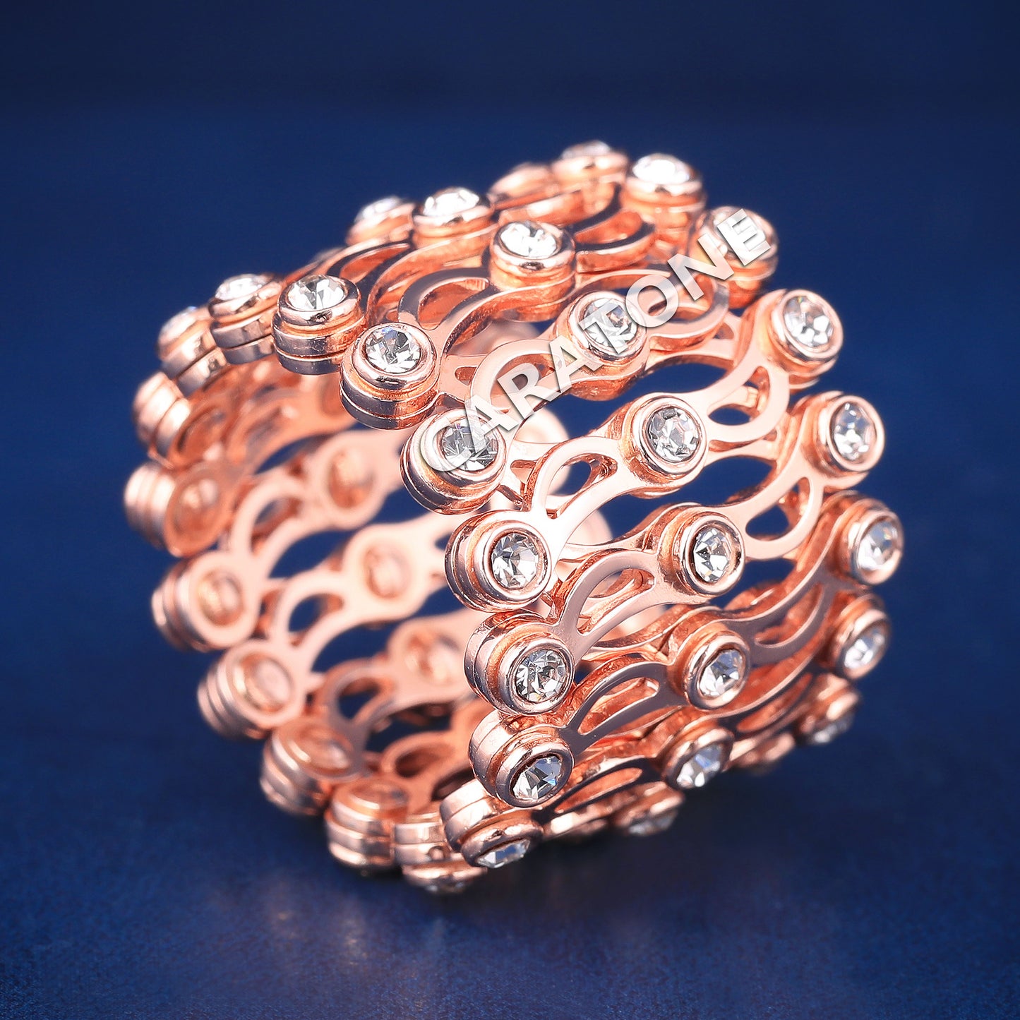 Trending 14kt Rose Gold with Lab-Grown Diamond VVS Clarity 2 in 1 Convertible Jewelry