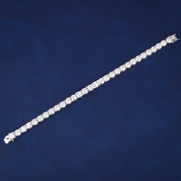 8 inch 5.2mm Sterling Silver VVS Diamond Tennis Bracelet Unisex Buy New Collection