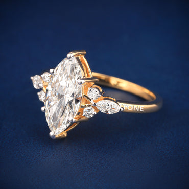 2ct diamond proposal best quality marquise cut diamond ring