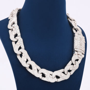 Trendy Heavy Hip Hop Chain Necklace 20 Inch 22 mm