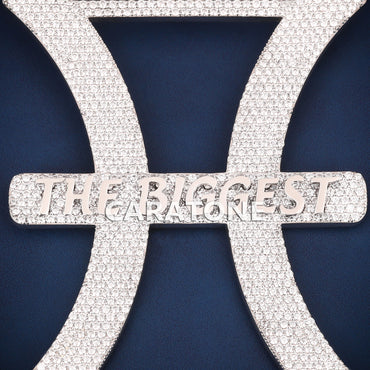 Custom Iced Out The Biggest H Logo Hip Hop Pendant with Lab Grown Diamonds