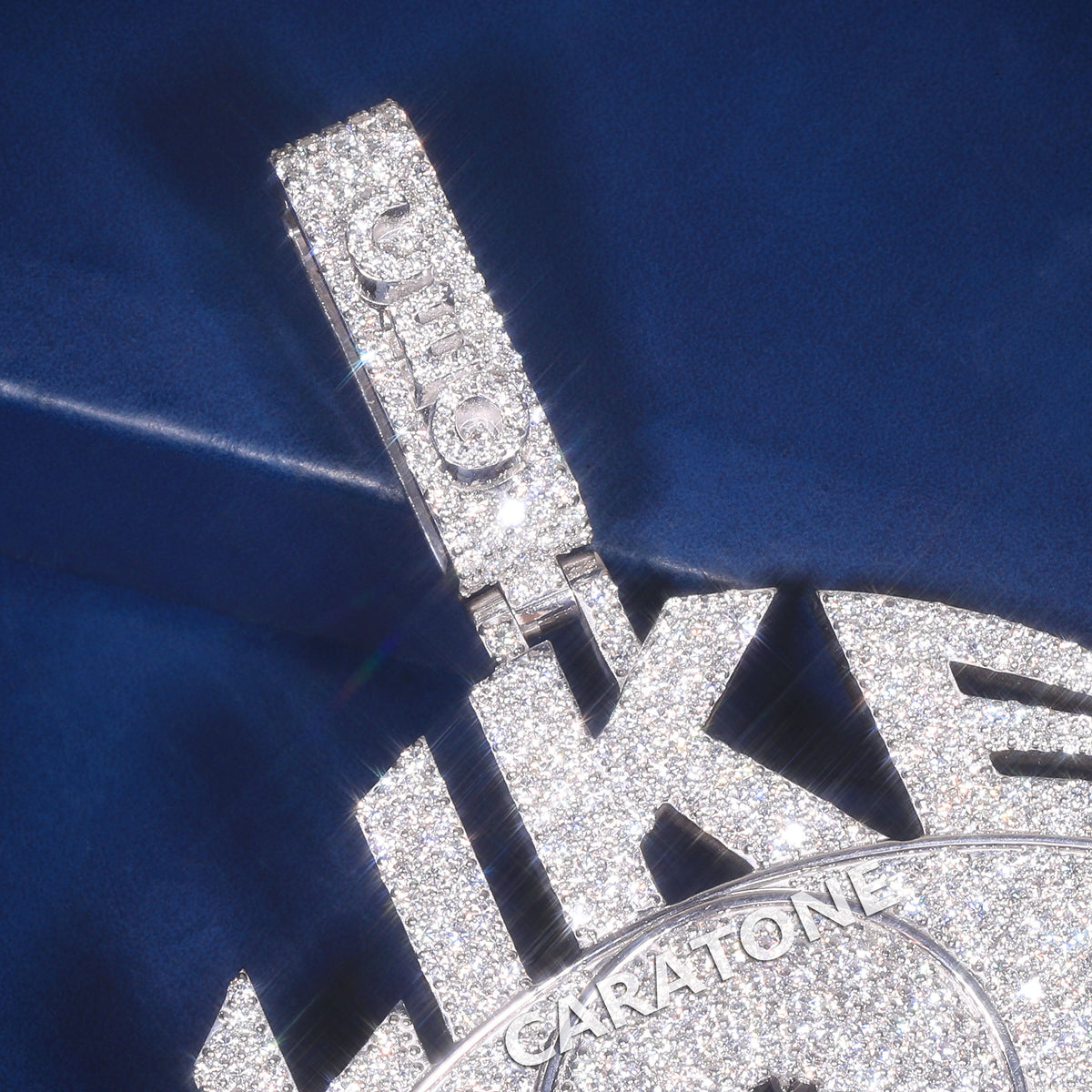 Custom Iced Out Like Visions Hip Hop Pendant with Lab Grown Diamonds