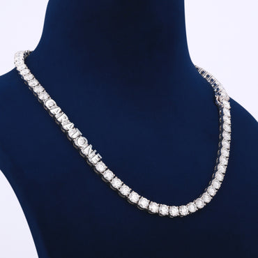 20 inch 6.5 mm womens tennis necklace for wedding engagement