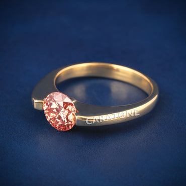 Pinky Diamond Solitaire Ring Diamond Tester Passed