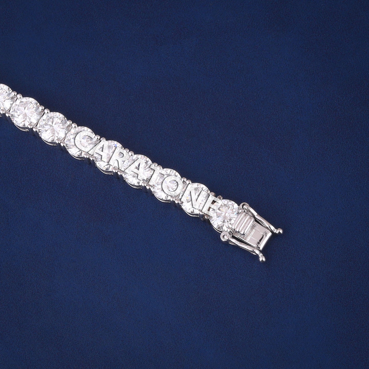 8 inch 5.2mm Sterling Silver VVS Diamond Tennis Bracelet Unisex Buy New Collection