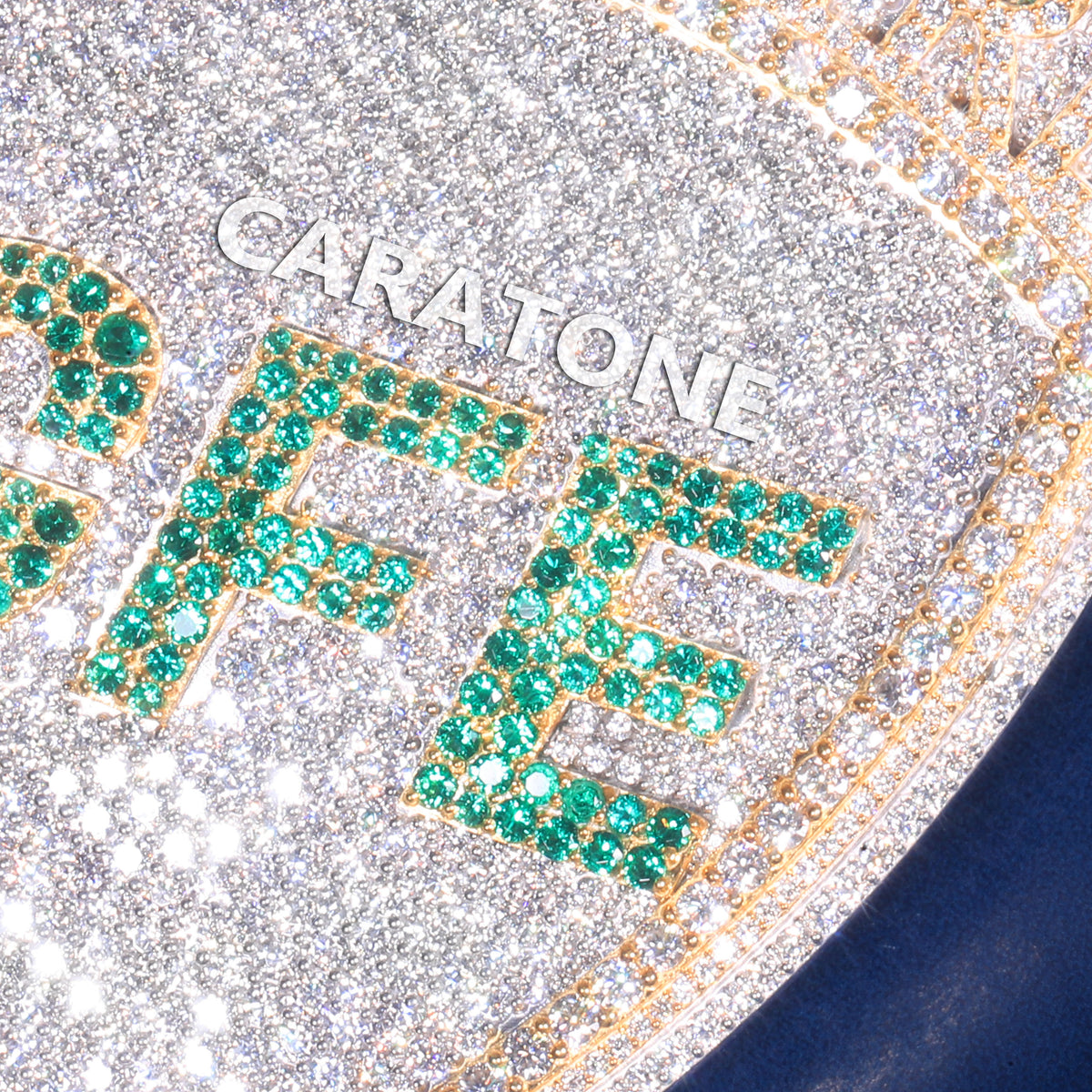 Custom Hip Hop CFE Pendant with 3D Glory Boyz Lettering and Truck Design