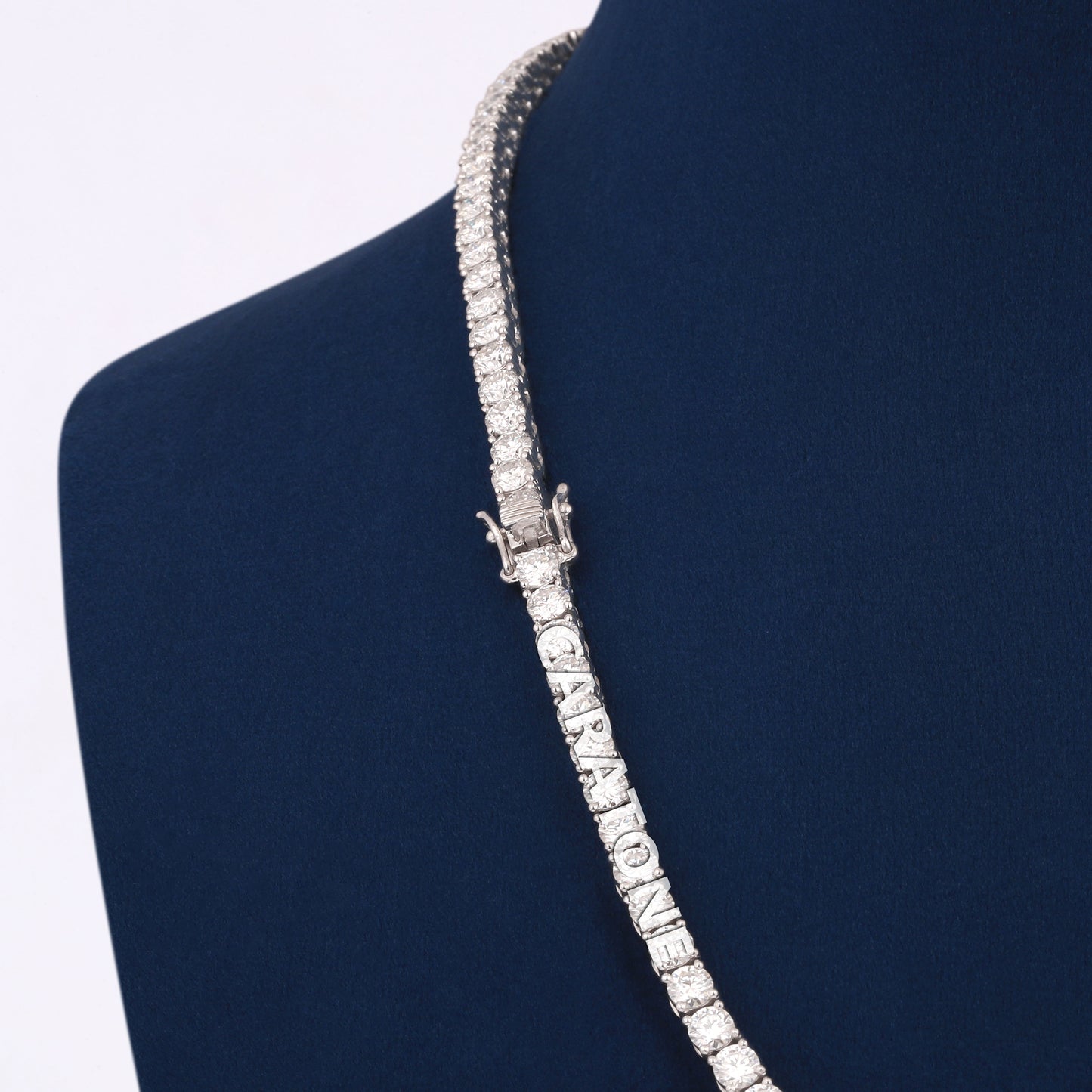 20 Inch 4 mm Diamond Tennis Chain with VVS Clarity