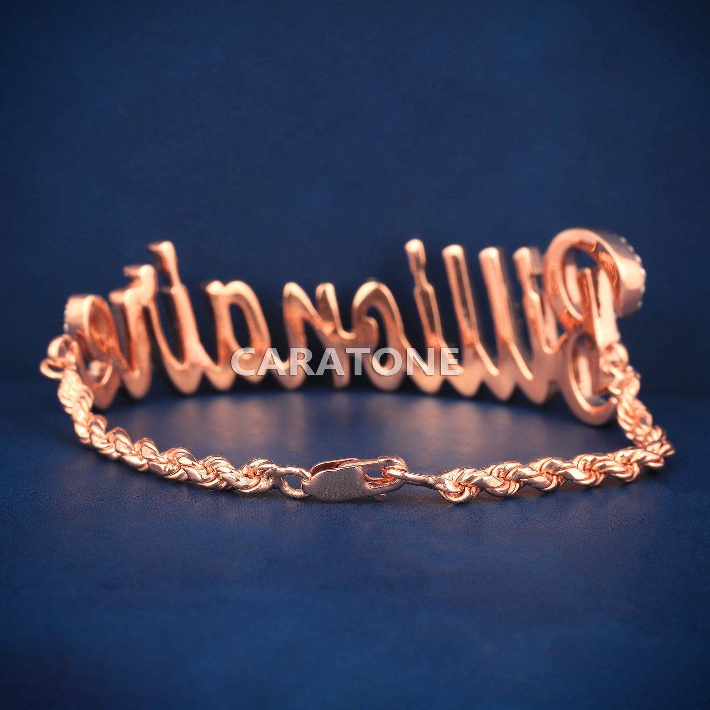 Billionaire letter custom hand made bracelet for party wear