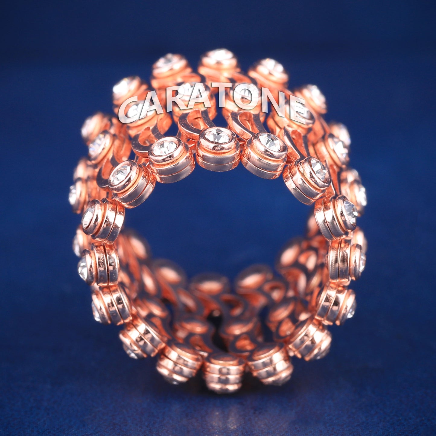 Trending 14kt Rose Gold with Lab-Grown Diamond VVS Clarity 2 in 1 Convertible Jewelry