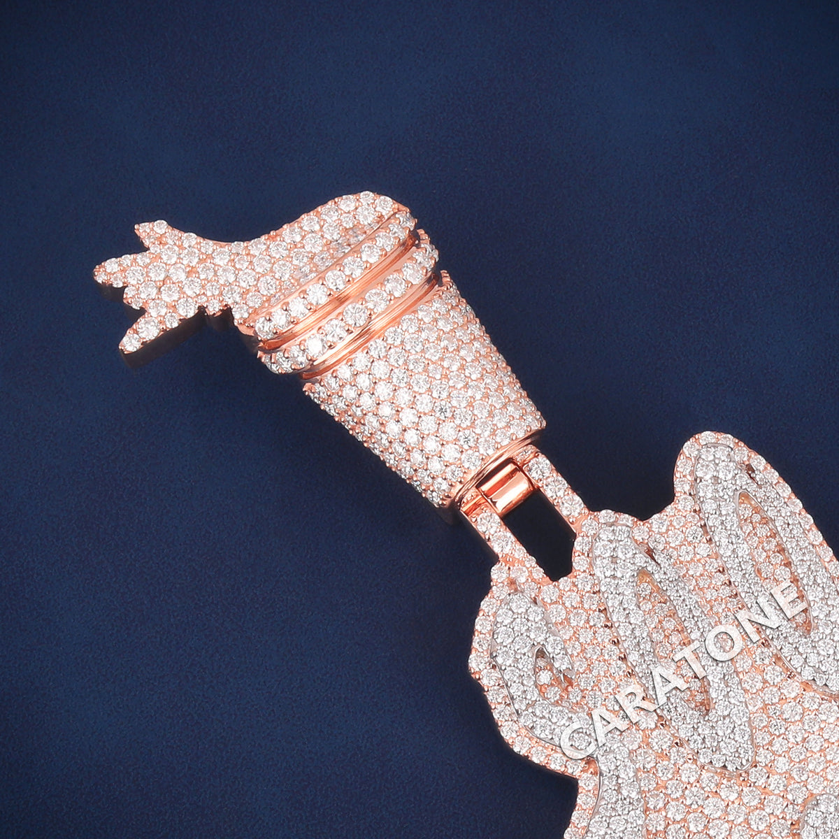 Custom Iced Out 300 Babies Hip Hop Pendant with Lab Grown Diamonds