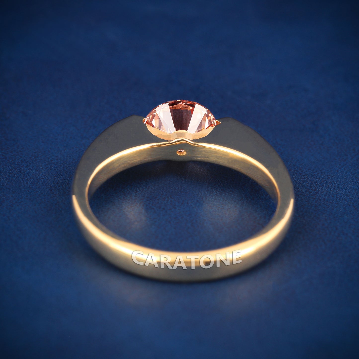 Pinky Diamond Solitaire Ring Diamond Tester Passed