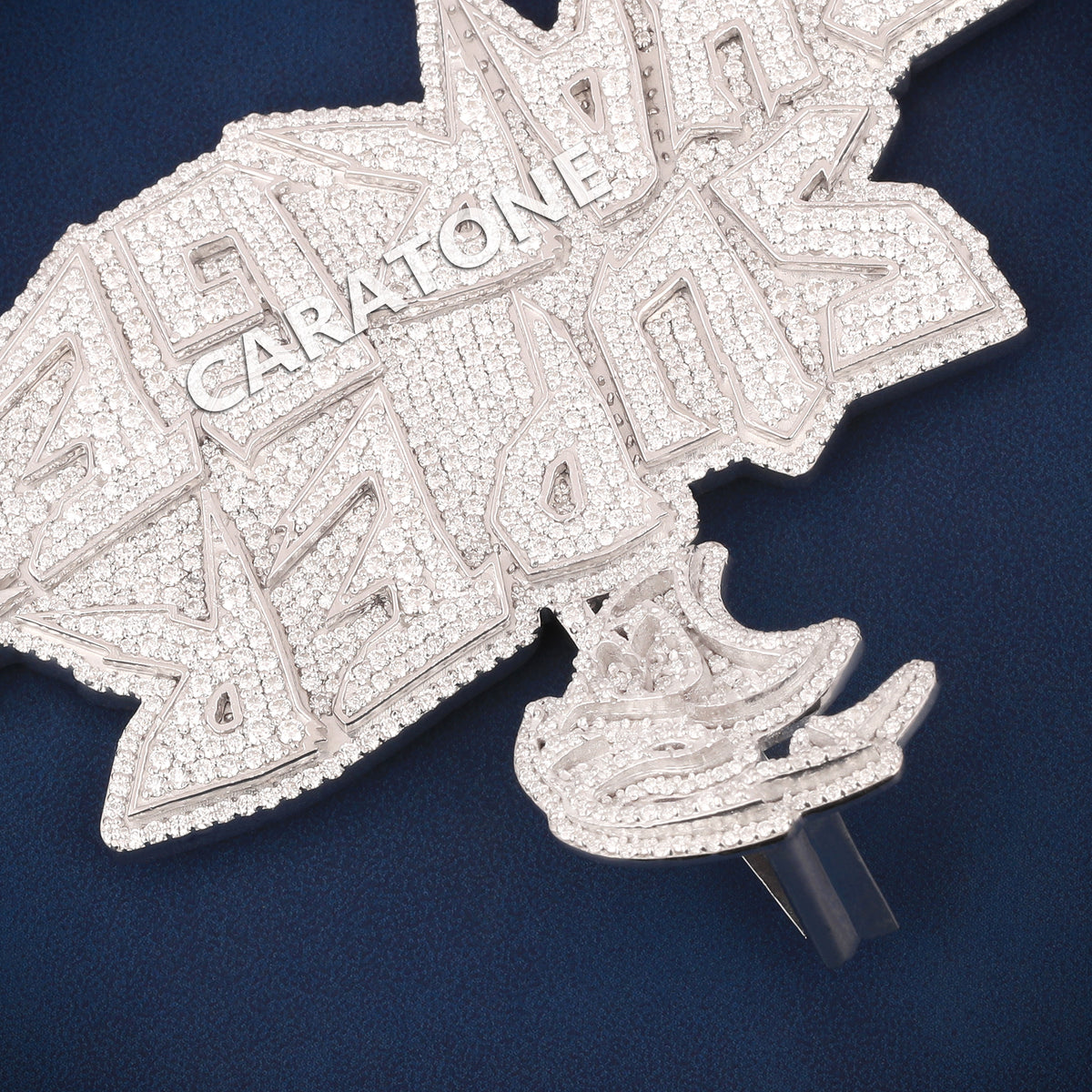 Custom Iced Out Super Charged Hip Hop Pendant with Lab Grown Diamonds