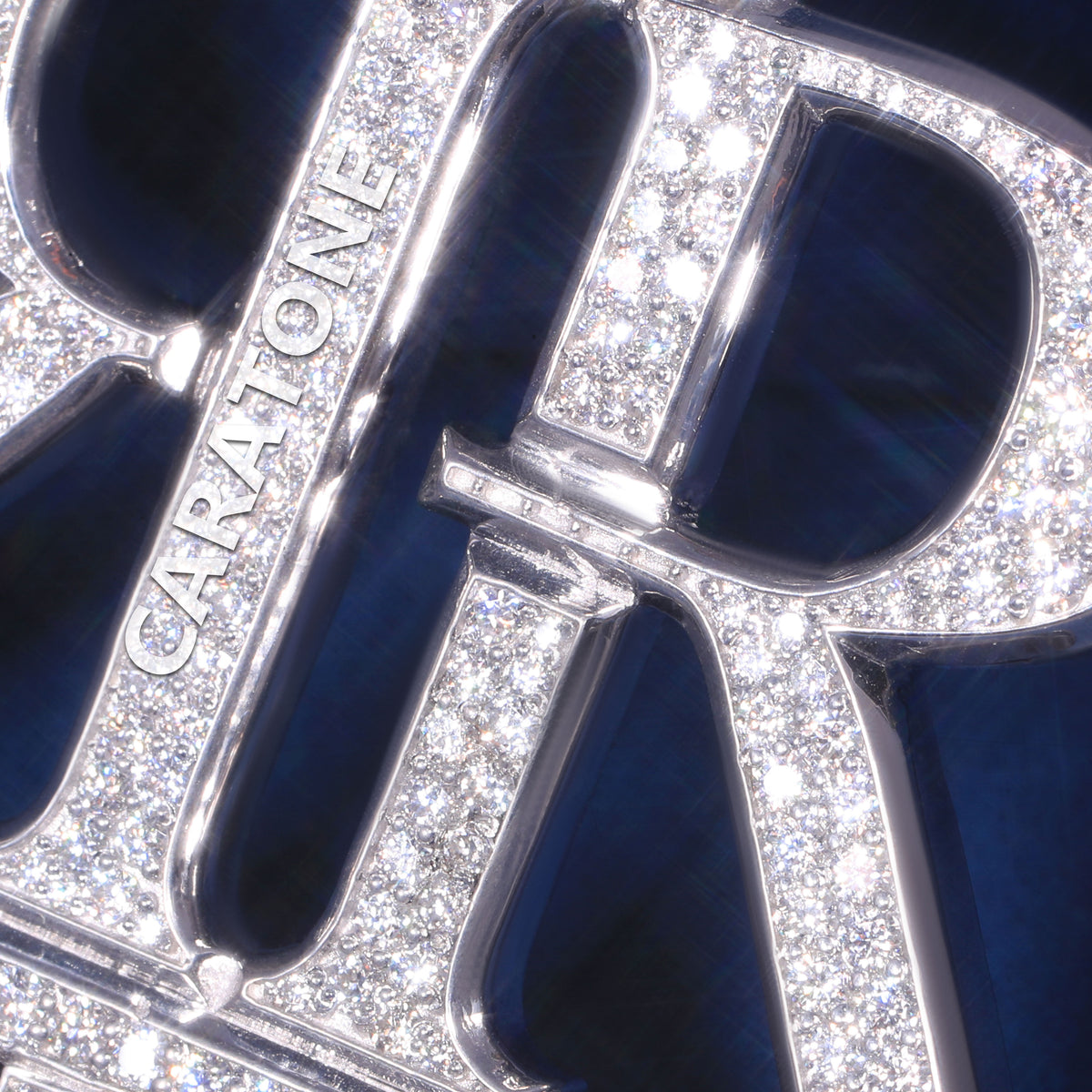 Custom Iced Out Rich Off Resids Hip Hop Pendant with Lab Grown Diamonds