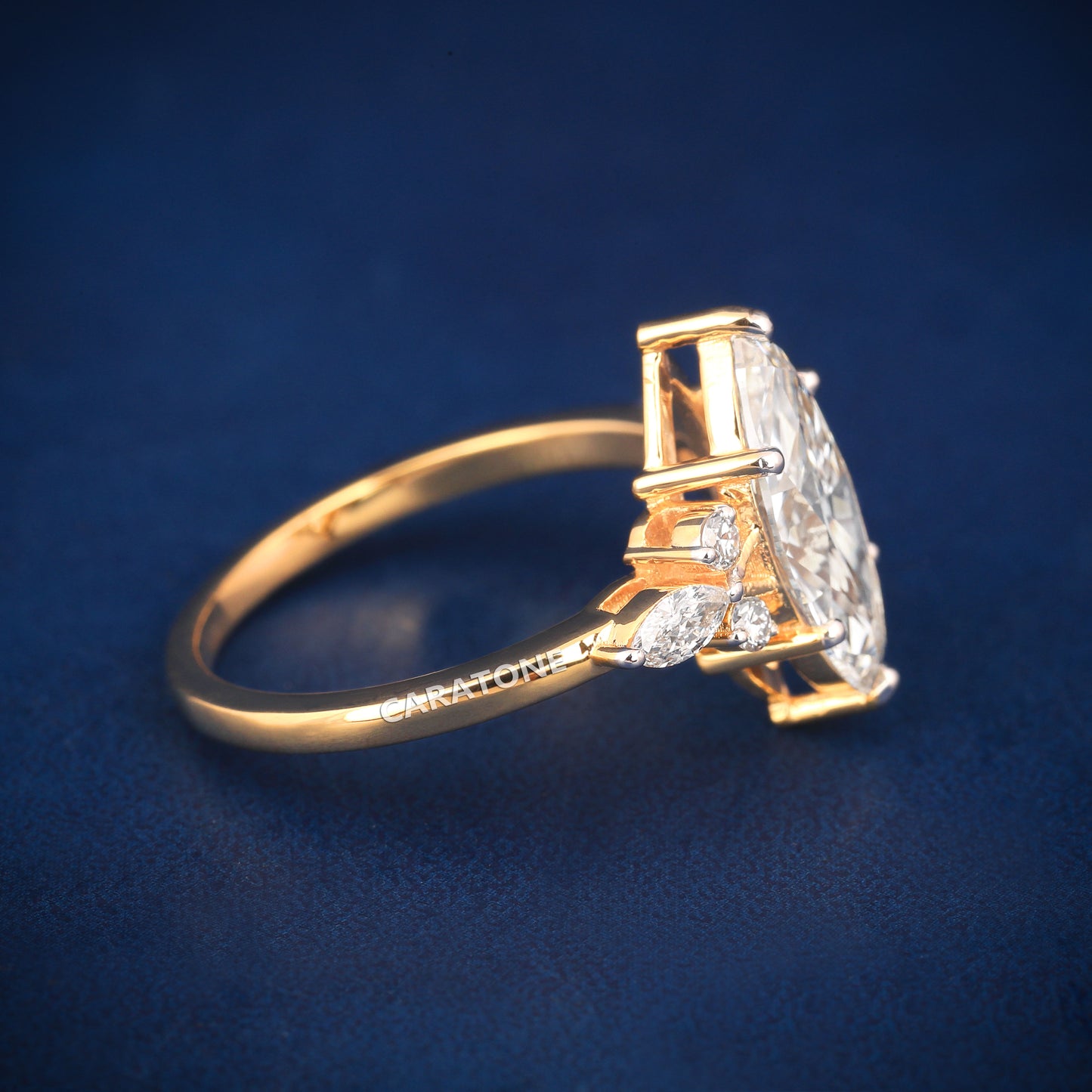 2ct diamond proposal best quality marquise cut diamond ring