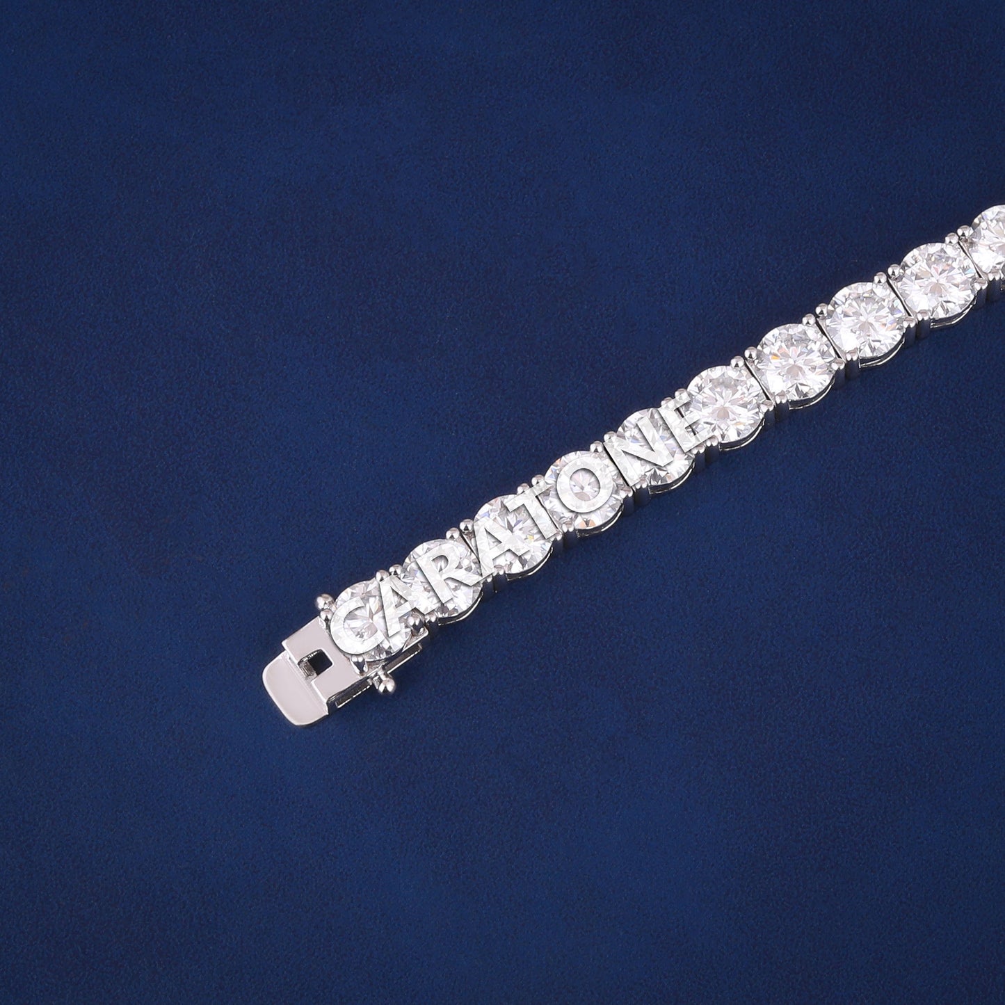 8 inch 5.2mm Sterling Silver VVS Diamond Tennis Bracelet Unisex Buy New Collection