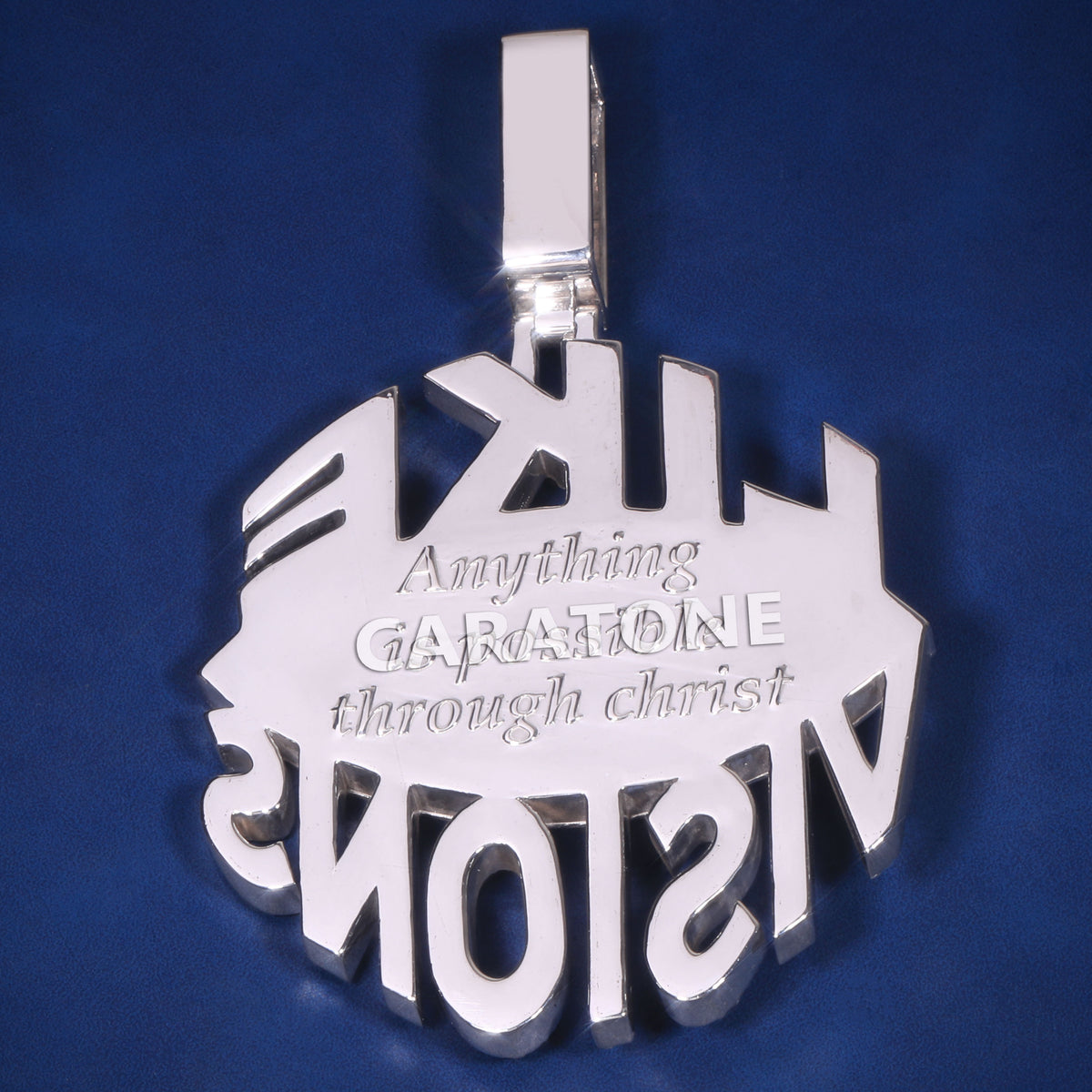 Custom Iced Out Like Visions Hip Hop Pendant with Lab Grown Diamonds