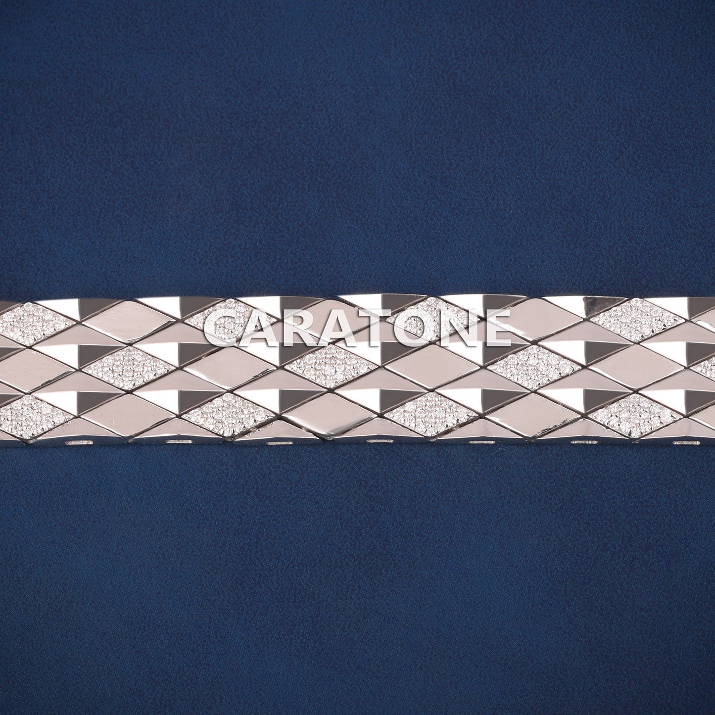 Buy 925 Sterling Silver Italian Bracelet with Iced Out VVS Diamond Luxury Bracelets