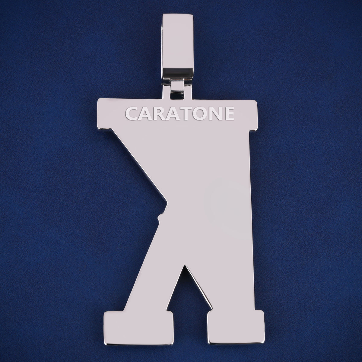 Custom Iced Out K Letter Hip Hop Pendant with Lab Grown Diamonds