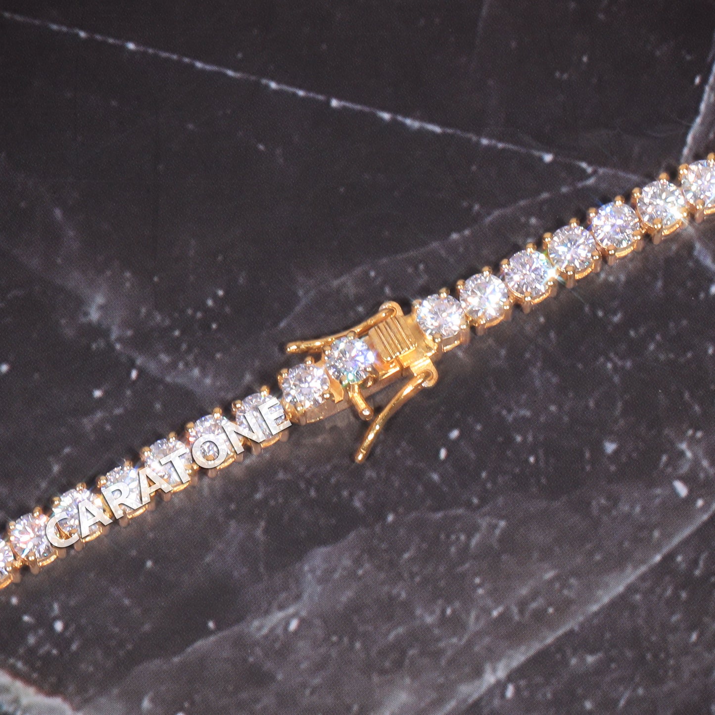 Custom Gold Lab Grown Diamond Tennis Chain in Iced Out Necklace with Real Diamond Womens Gold Name Plate Necklace