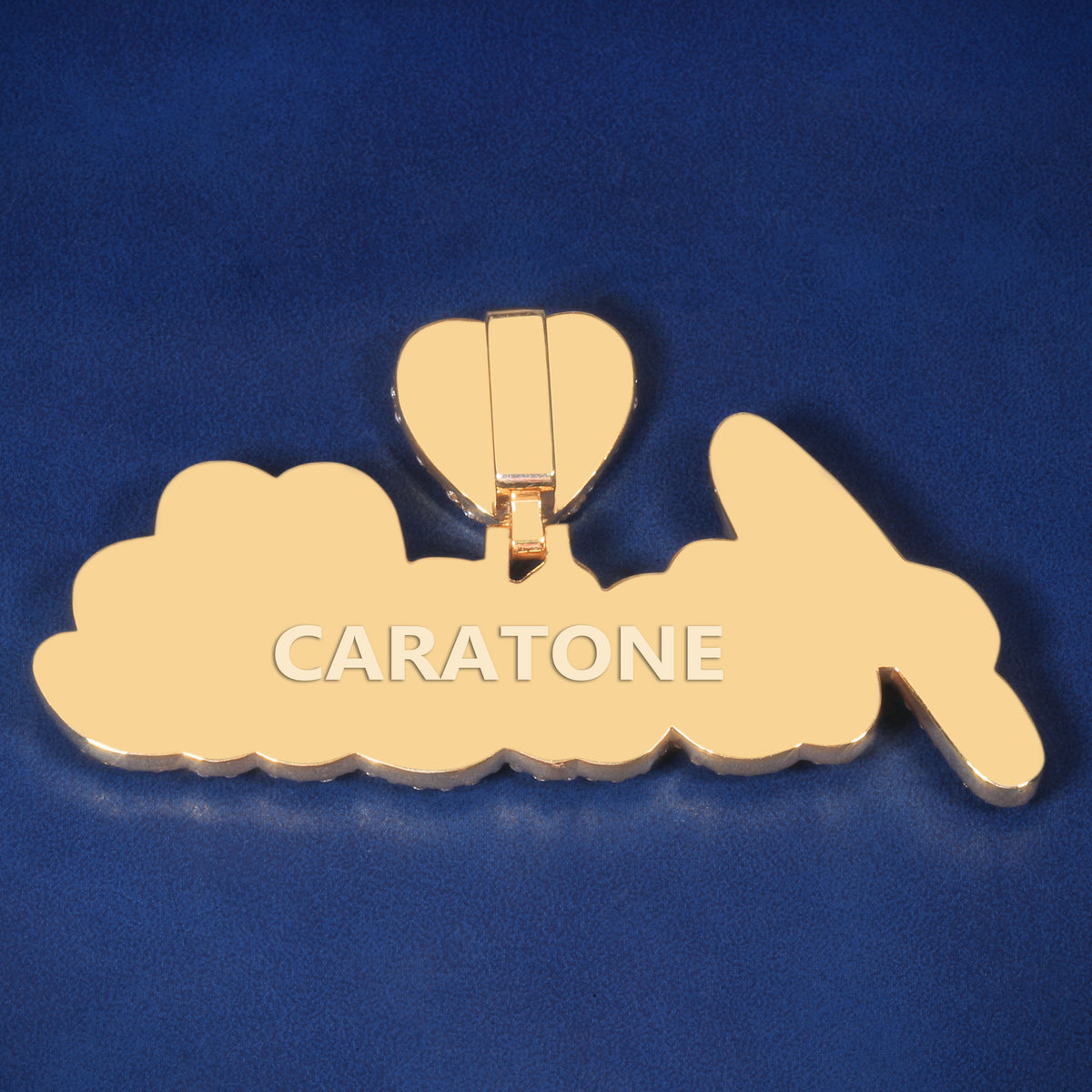 Custom Iced Out Adore Me Script Name Hip Hop Pendant with Lab Grown Diamonds