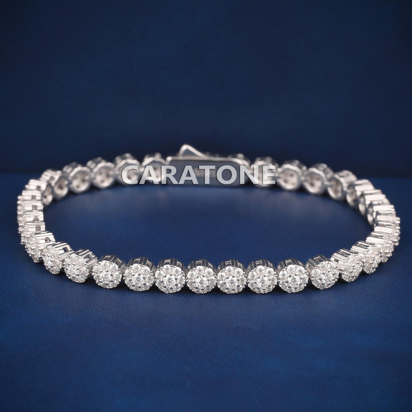 Best selling white tennis bracelet for women
