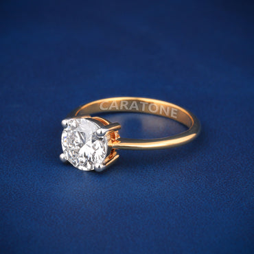 Wedding Solitaire Round 1.60ct Diamond Ring